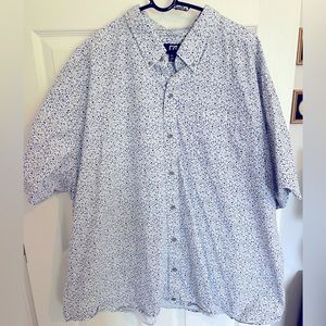 Short sleeve floral dress shirt